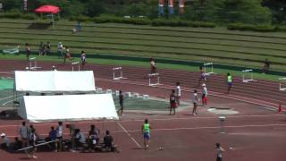 北陸選手権　男子400mH全組（2011.8.27　岐阜経済大学）