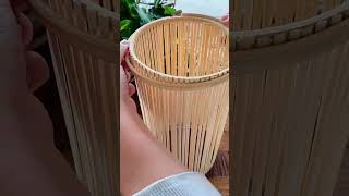 Como Fazer Luminária/Lanterna Rústica Usando Lugar Americano de Bambu#diy #luminárias #rusticdecor