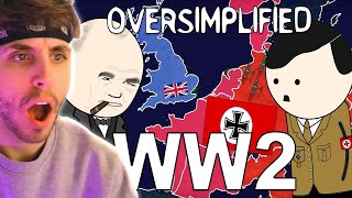 British Reacts To WW2 - OverSimplified (Part 1)