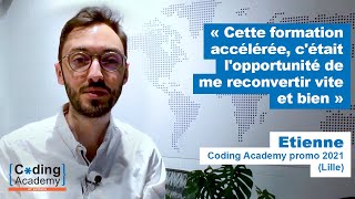 De la Coding Academy au MSc Pro : le témoignage d'Etienne Cadoux (promo 2021)