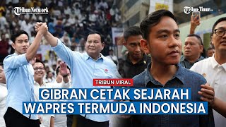 Baru dalam Pemerintahan Indonesia, Gibran Cetak Rekor Wakil Presiden Termuda Sepanjang Sejarah