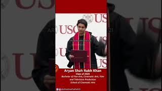 Aryan Khan graduating from USC 2021 | Bachelor of Fine Arts