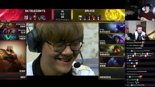 LS and Atlus commentate SKT vs SPY - Game 3 - Quarter finals, Worlds 2019