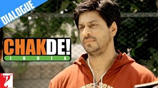 INDIA Ke Liye Khel Rahe Hain | Dialogue | Chak De India | Shah Rukh Khan | Shimit Amin