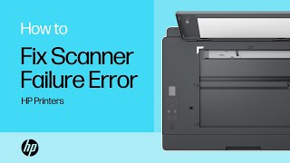 How to troubleshoot a scanner failure error on HP printers | HP Printers | HP Support