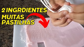 PASTILHAS SANITÁRIAS SOMENTE 2 INGREDIENTES  MENOS DE 10,00