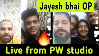Jayesh bhai OP again 🔥Jayesh bhai live from PW Studio 🔥 MR sir Pankaj sir live 🙏Teachers day special