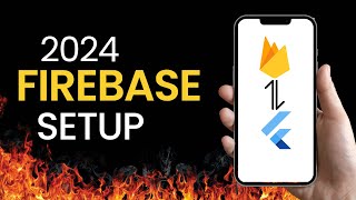 Flutter Tutorial - Firebase Setup [2024] Easy and Quick Firebase Setup!