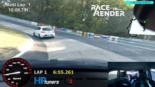 Lexus IS200 Auto BTG 10:08 Nordschleife 13.09.2020 [Lap #3]