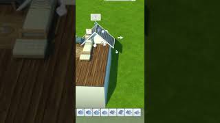 How to build an attic room in The Sims 4 #shorts #sims4