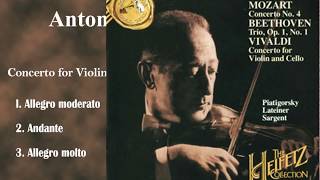 Vivaldi Concerto for Violin and Cello(Jascha Heifetz 1963)