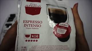 Nescafé Dolce Gusto compatible Gimoka Italy coffee capsules gift set