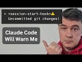 Claude Code Hook: Check Git Status When Running 