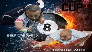 BELFIORE FABIO VS CIPRIANO SALVATORE Summer Cup BILLIARD TV