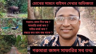 গরুমারা জঙ্গল সাফারি নিয়ে A to Z সব ইনফরমেশন মাত্র একটি ভিডিও তে | Gorumara Jungle Safari |