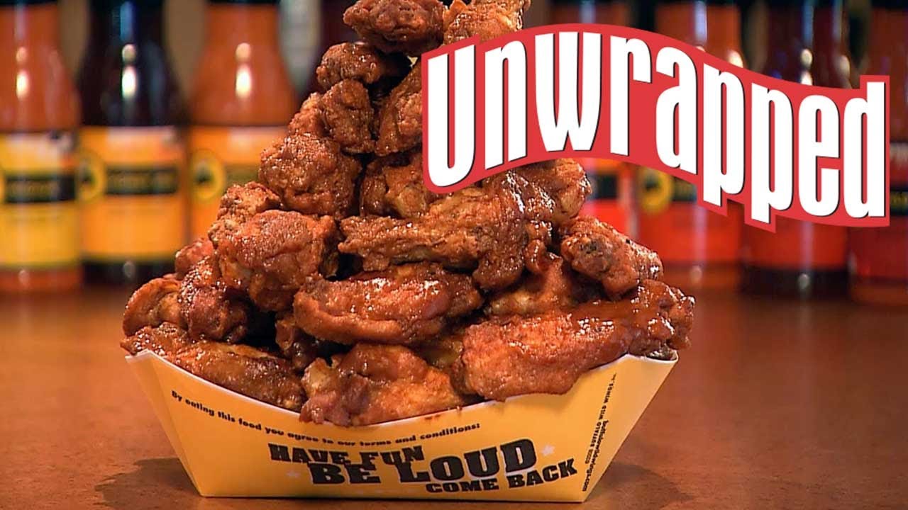 How Buffalo Wild Wings Are Made | Unwrapped | Food Network - YouTube