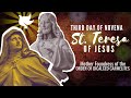 DAY THREE I Novena Prayer to St Teresa of Jesus with the Song, Diyos Lang Sapat Na