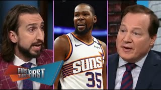 FIRST THINGS FIRST | Nick Wright reacts to Broussard reveals who's under duress this week