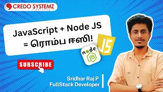 How to Run JavaScript Programs with Node JS | Javascript Tutorial Day 2 #credosystemz #javascript