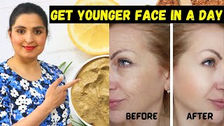 50 YEARS OLD LOOK 30 / SUPERFOOD Anti Aging FACE MASK / Anti Aging mask for WRINKLE SKIN #AntiAgeing