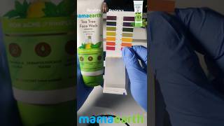 PH Level | Is mamaearth face wash safe to use ? #shorts Tea Tree Face Wash