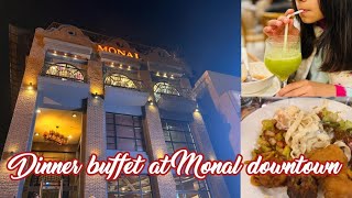 Dinner buffet at Monal downtown | amazing food with amazing price tag