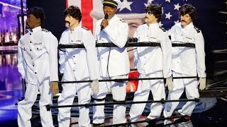 YMCA Puppets Dance to In the Navy on AGT 2016!