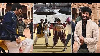 Ravi Teja Dhamaka Song Making Video | Sreeleela Dance Jinthaak Song