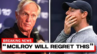 Greg Norman LIV GOLF ATTACKED Rory McIlroy - What's going on!