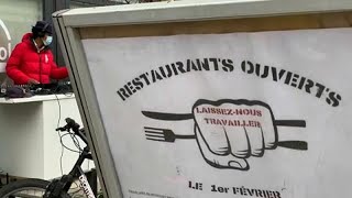 La rebelión de los restaurantes franceses se salda con diálogo y sin servicio