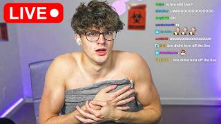 He forgot to stop streaming..
