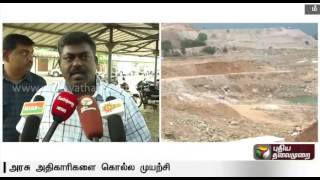 Illegal marble miners attempt to kill government officials in Salem