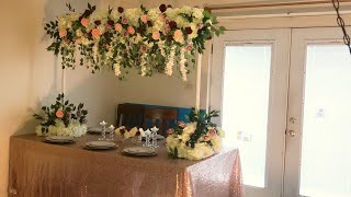 DIY- Enchanted Garden High Centerpiece