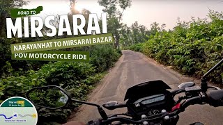 Narayanhat to Mirsarai Bazar | POV Motorcycle Ride |Travelogue By Sydul Alam