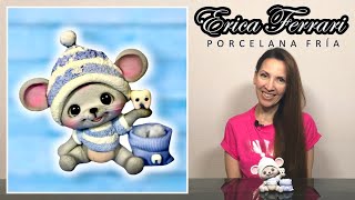 Cómo Hacer RATÓN PÉREZ | RATONCITO PÉREZ en Porcelana Fría | Erica Ferrari Porcelana Fría | Tutorial