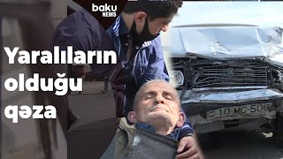 Şəkidə yol qəzası baş verib - Baku TV