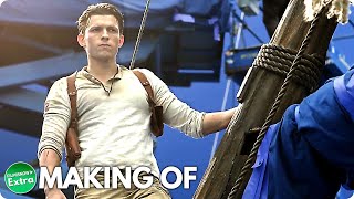 UNCHARTED (2022) | Behind the Scenes of Tom Holland & Mark Wahlberg Action Movie