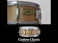 【Pearl】Snare Drums 『Custom Classic』360°スピン