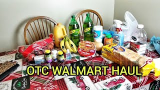 OTC Walmart Haul |Caresource Rewards Card