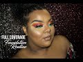 Full Coverage Flawless Foundation Routine || Tropiical Punch