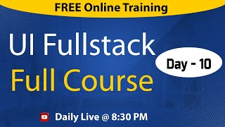 UI Web Development | Session - 10 | Ashok IT