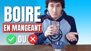 Boire de l'Eau en Mangeant : Bon ou Mauvais ? 🥤🤔