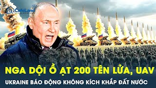 Nga tấn công quy mô lớn, phóng ồ ạt gần 200 tên lửa và UAV vào hạ tầng năng lượng Ukraine | CafeLand