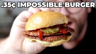 Saving money on Impossible meat... 35¢ Impossible Burger Recipe
