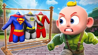 Let's Be Superheroes - Baby Super Hero + More Funny Kids Songs \u0026 Nursery Rhymes - PIB Little Song