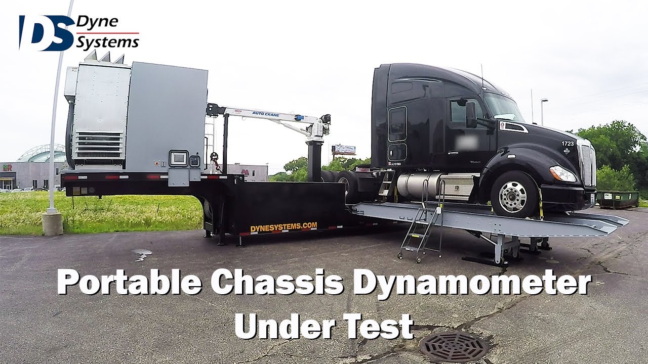 Portable Chassis Dynamometer Td 24 Ac T Testing Front Youtube