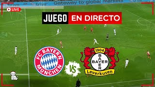 2T / ¡¡¡PARTIDAZO!!! Bayern Múnich 2-2 Leverkusen 🔥EN VIVO🔥 en Español / Bundesliga Fecha 4