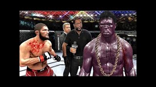 UFC 4 | Khabib Nurmagomedov vs. Purple Hulk EA Sports