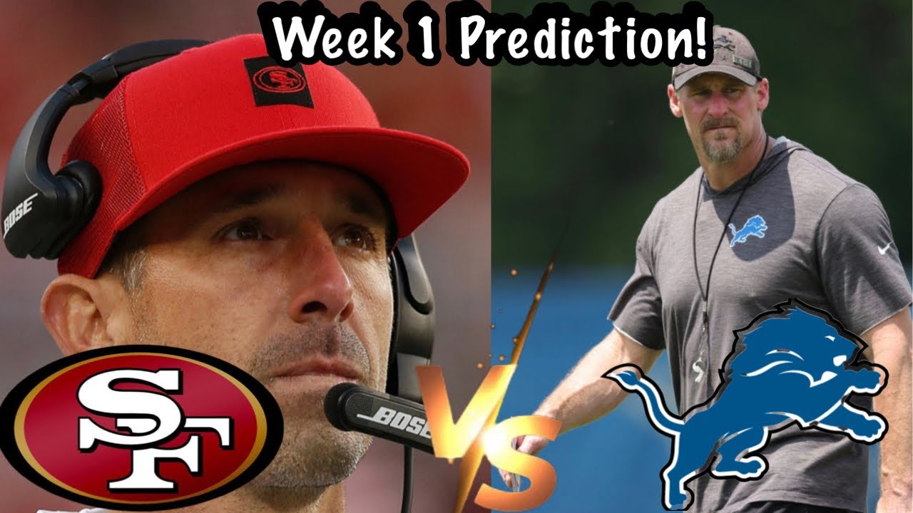 NFL Week 1: 49ers Vs Lions Preview & Prediction - YouTube