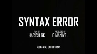 SYNTAX ERROR - official teaser 2k17